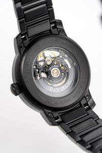 Thumbnail for Silvana Men's Watch Black Origins Black PVD SR41ANN63N - Watches & Crystals