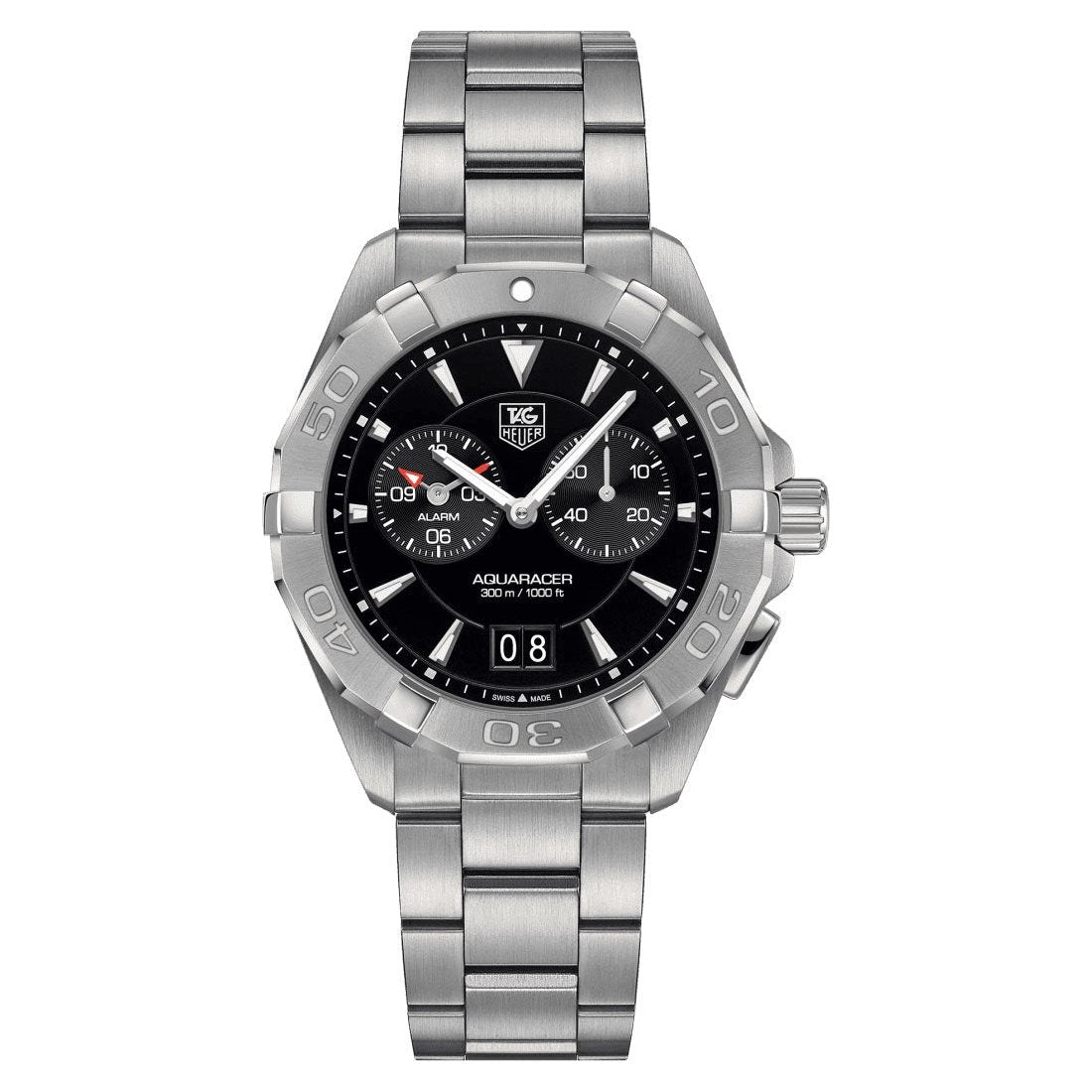 Tag Heuer Men's Aquaracer Alarm Watch WAY111Z.BA0928 - Watches & Crystals