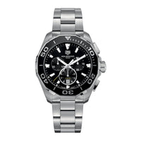 Thumbnail for Tag Heuer Men's Aquaracer Chronograph Watch CAY111A.BA0927 - Watches & Crystals