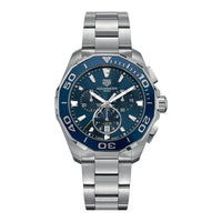Thumbnail for Tag Heuer Men's Aquaracer Chronograph Watch CAY111B.BA0927 - Watches & Crystals