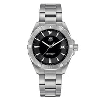 Thumbnail for Tag Heuer Men's Quartz Watch Aquaracer Black WAY1110.BA0928 - Watches & Crystals