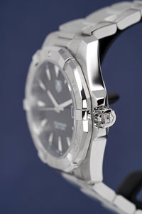 Thumbnail for Tag Heuer Men's Quartz Watch Aquaracer Black WAY1110.BA0928 - Watches & Crystals