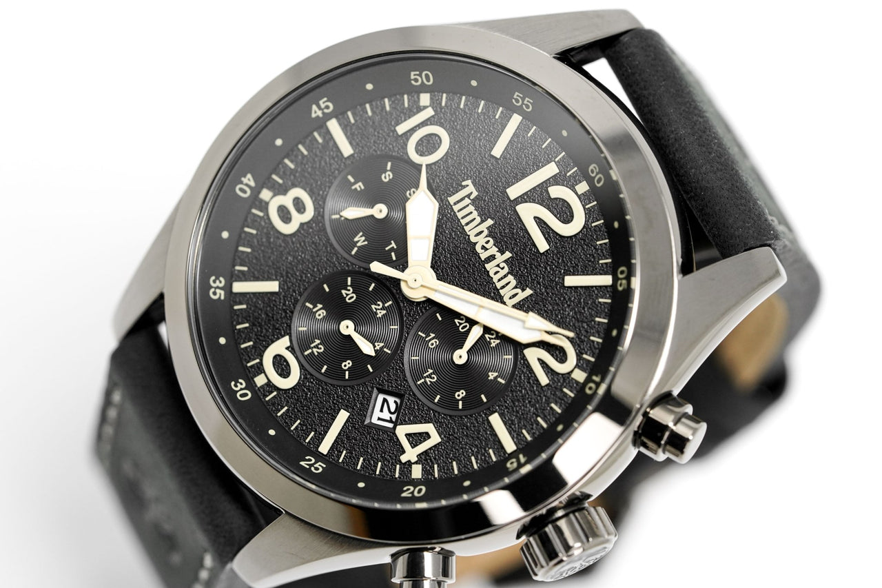 Timberland Men's Watch Ashmont Black TBL.15249JSU/02 – Watches & Crystals