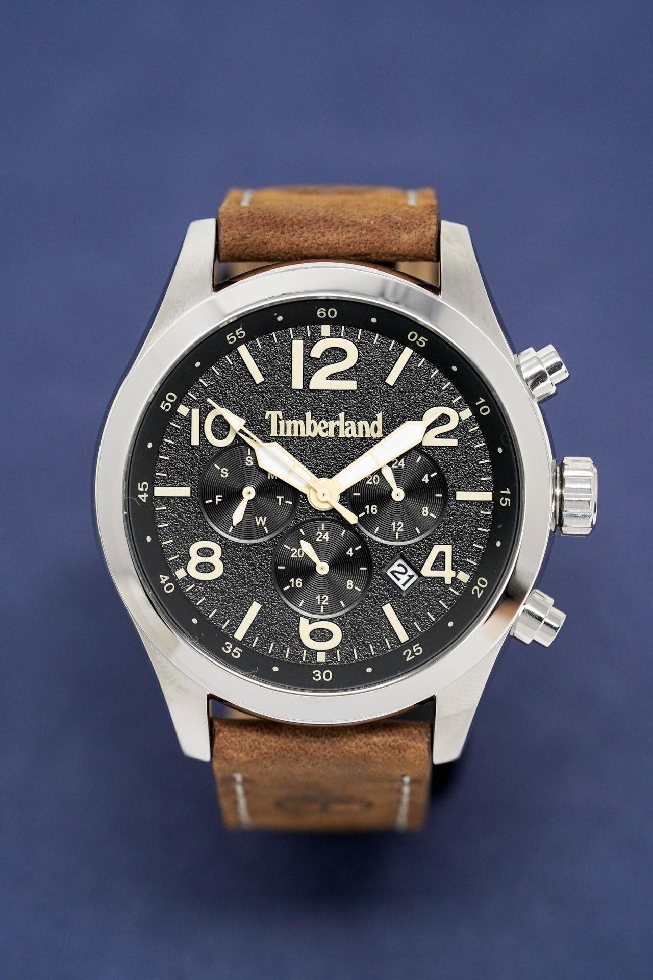 Timberland Men's Watch Ashmont Chronograph Black TBL.15249JS/02 - Watches & Crystals
