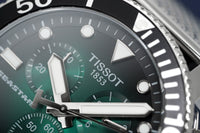 Thumbnail for Tissot Chronograph Watch SEASTAR 1000 Green Mesh T1204171109100 - Watches & Crystals