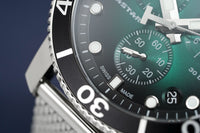 Thumbnail for Tissot Chronograph Watch SEASTAR 1000 Green Mesh T1204171109100 - Watches & Crystals
