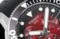 Thumbnail for Tissot Chronograph Watch SEASTAR 1000 Red Rubber T1204171742100 - Watches & Crystals