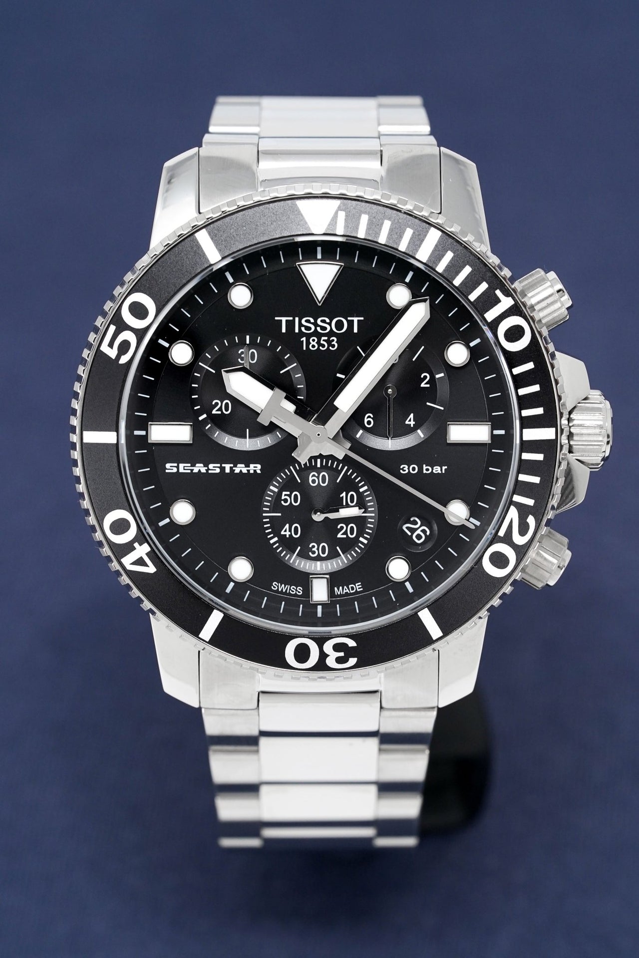 Tissot Chronograph Watch SEASTAR 1000 T1204171105100 - Watches & Crystals