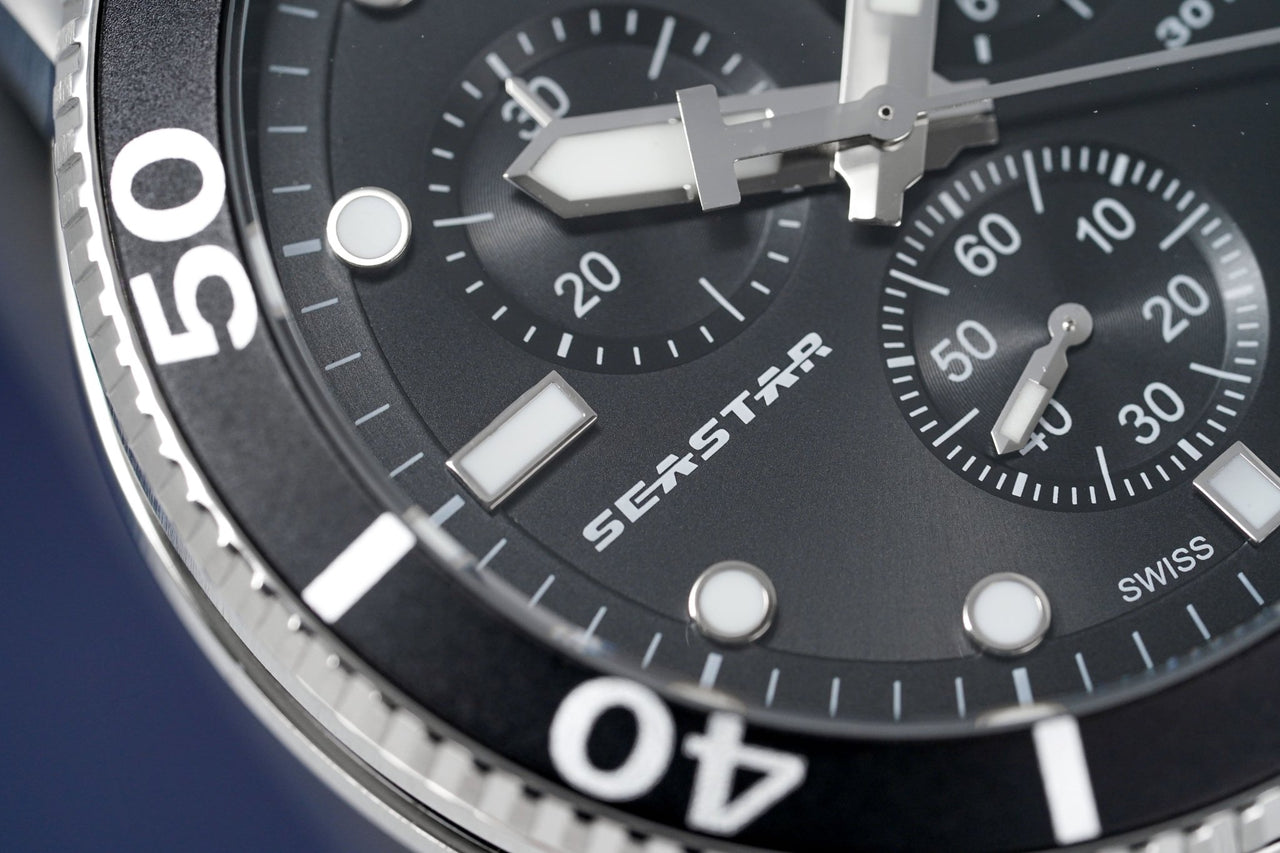 Tissot Chronograph Watch SEASTAR 1000 T1204171105100 - Watches & Crystals