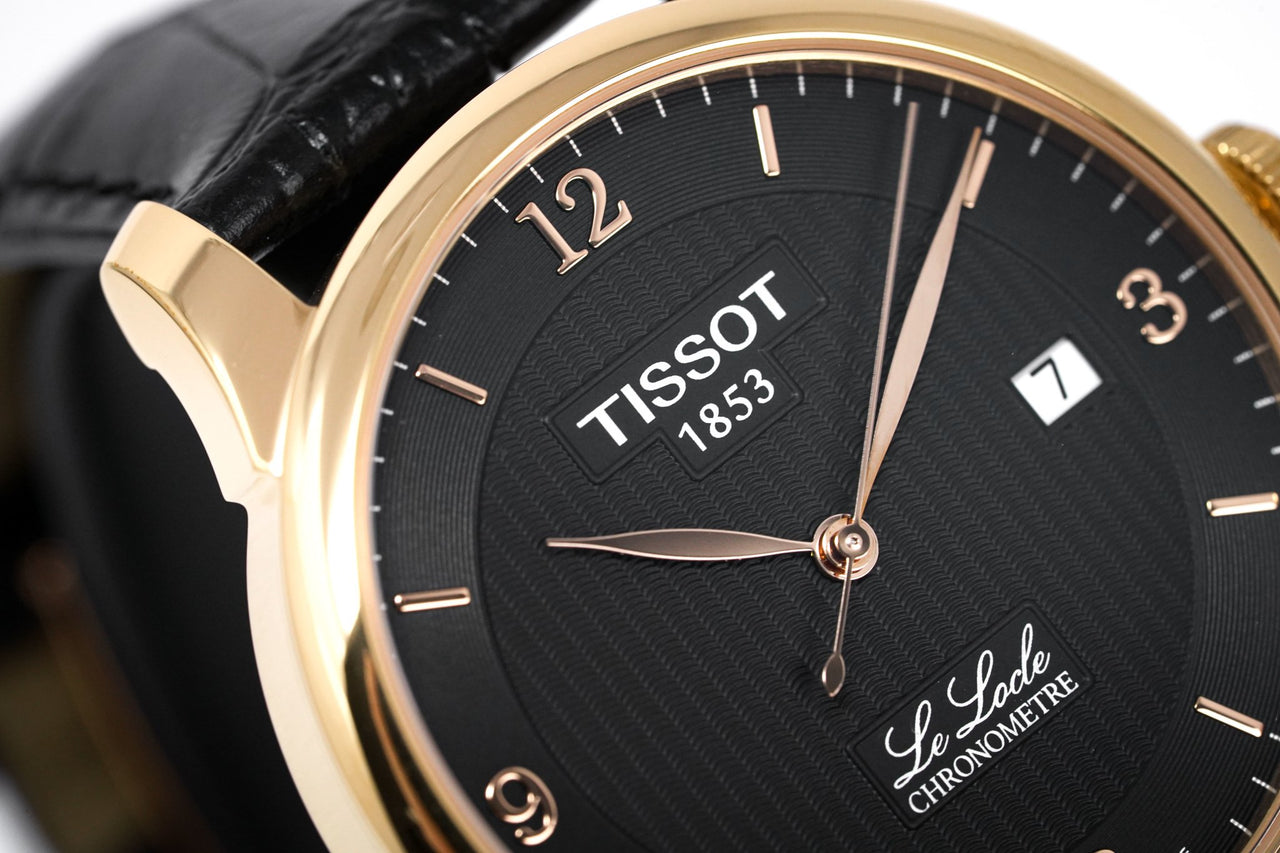 Tissot Men's Automatic Watch T-Classic Le Locle Rose Gold - Watches & Crystals