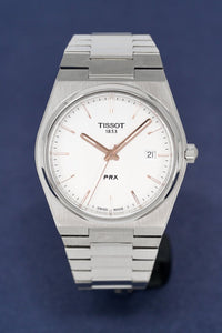 Thumbnail for Tissot Men's Watch PRX Rose Gold T1374101103100 - Watches & Crystals