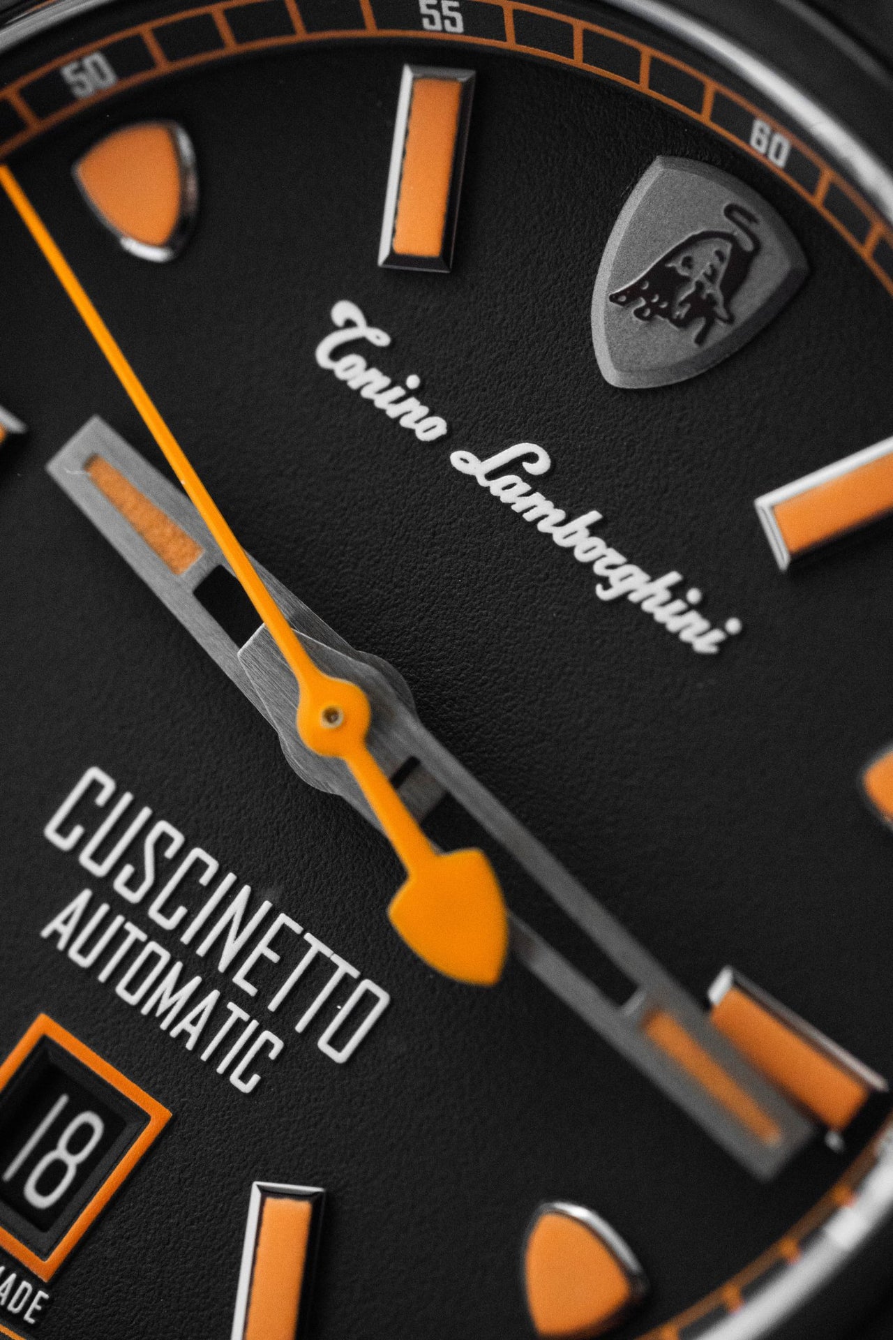 Tonino Lamborghini Cuscinetto Date Orange - Watches & Crystals