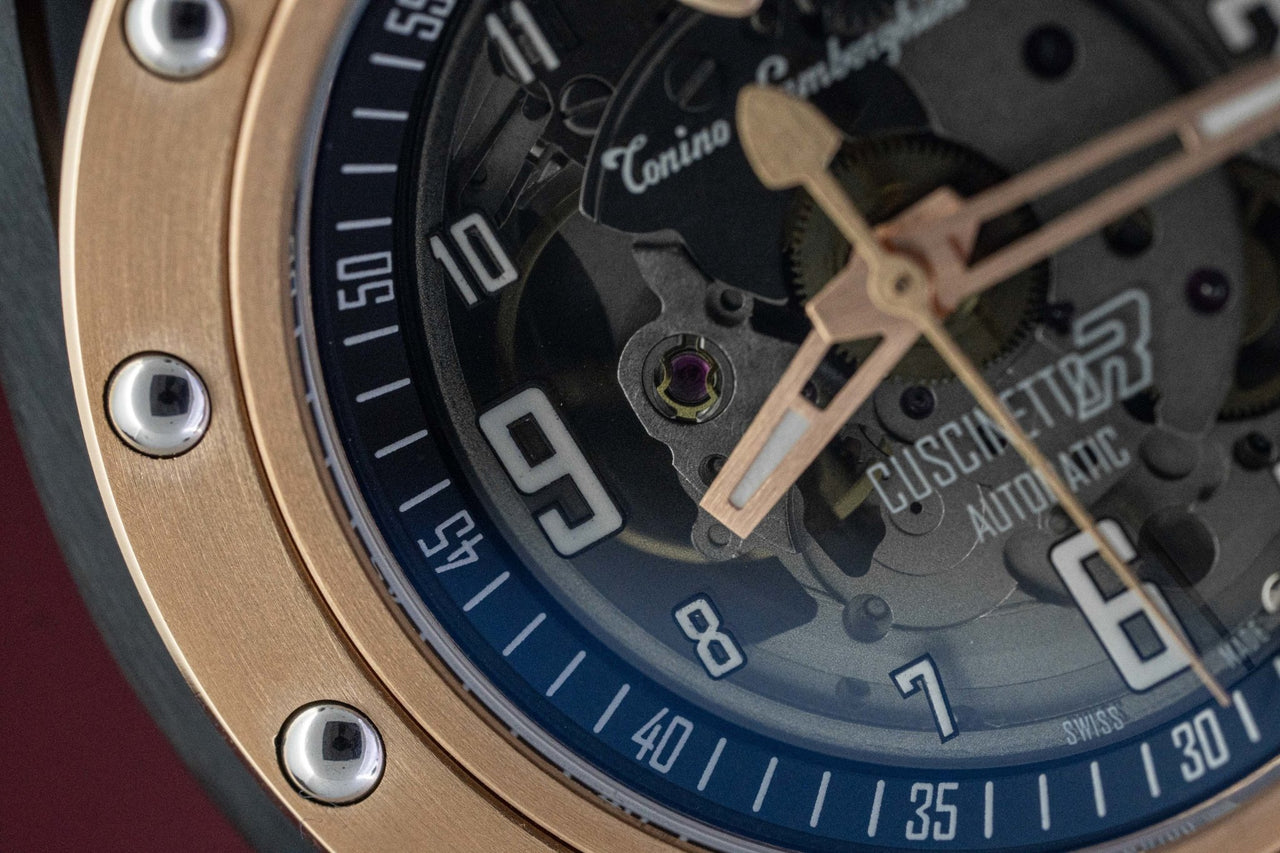 Tonino Lamborghini Cuscinetto R IP Rose Gold - Watches & Crystals