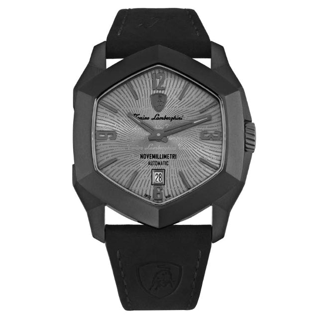 Tonino Lamborghini Men's Automatic Watch NOVEMILLIMETRI Smoke Grey TLF-T08-1 - Watches & Crystals