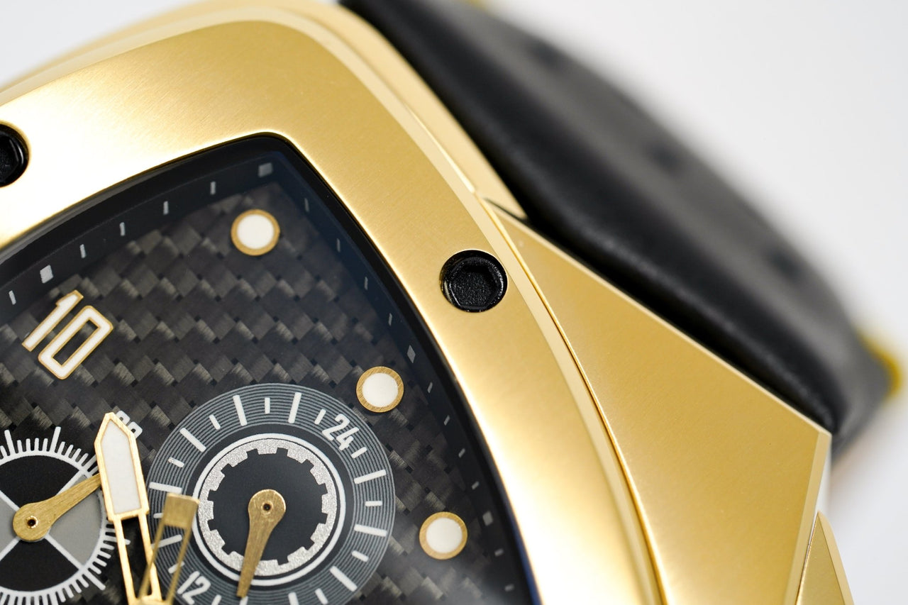 Tonino Lamborghini Men's Chronograph Watch Spyder Horizontal Yellow Gold T20SH-B - Watches & Crystals