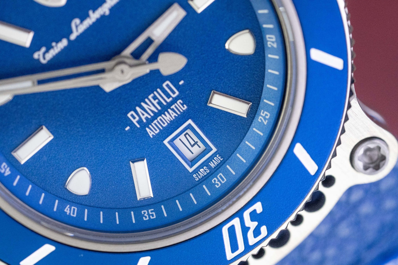 Tonino Lamborghini Panfilo Date Blue - Watches & Crystals