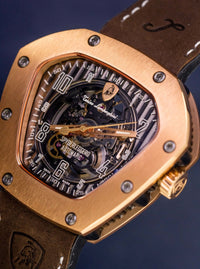 Thumbnail for Tonino Lamborghini Spyderleggero Skeleton IP Rose Gold - Watches & Crystals