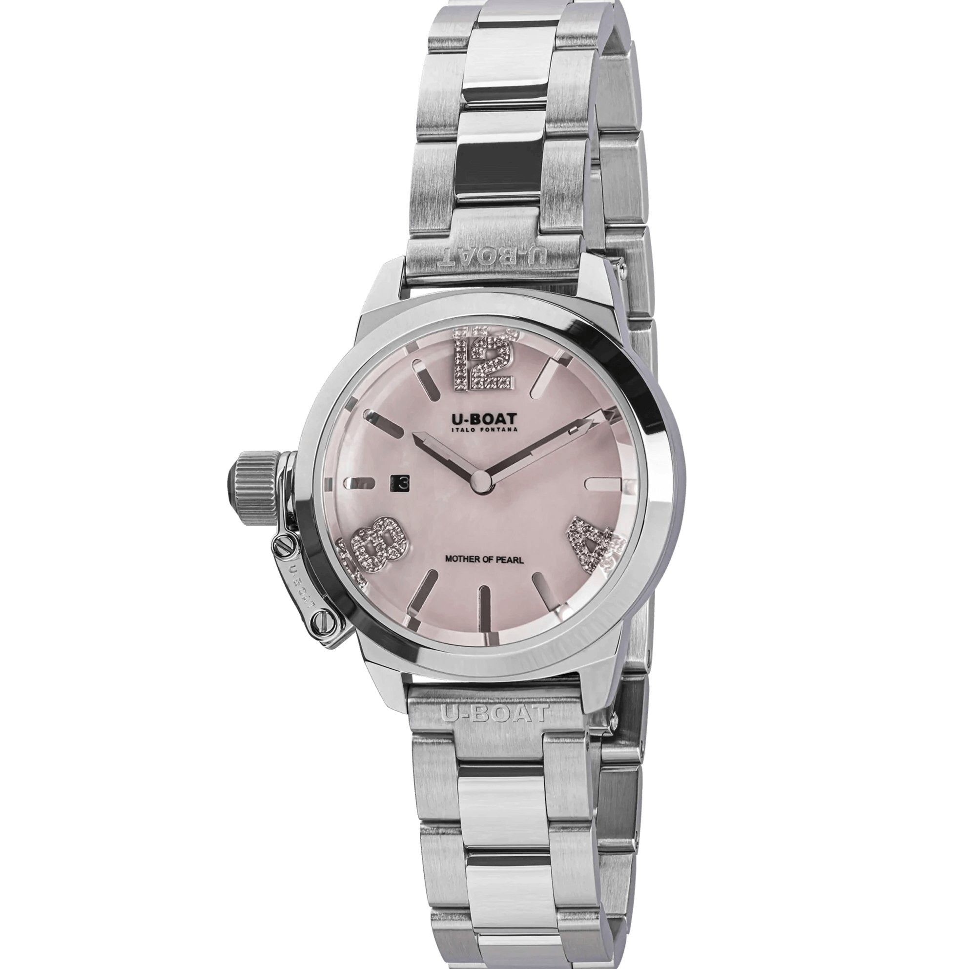 U-Boat Classico Lady 30mm Pink 8898 - Watches & Crystals