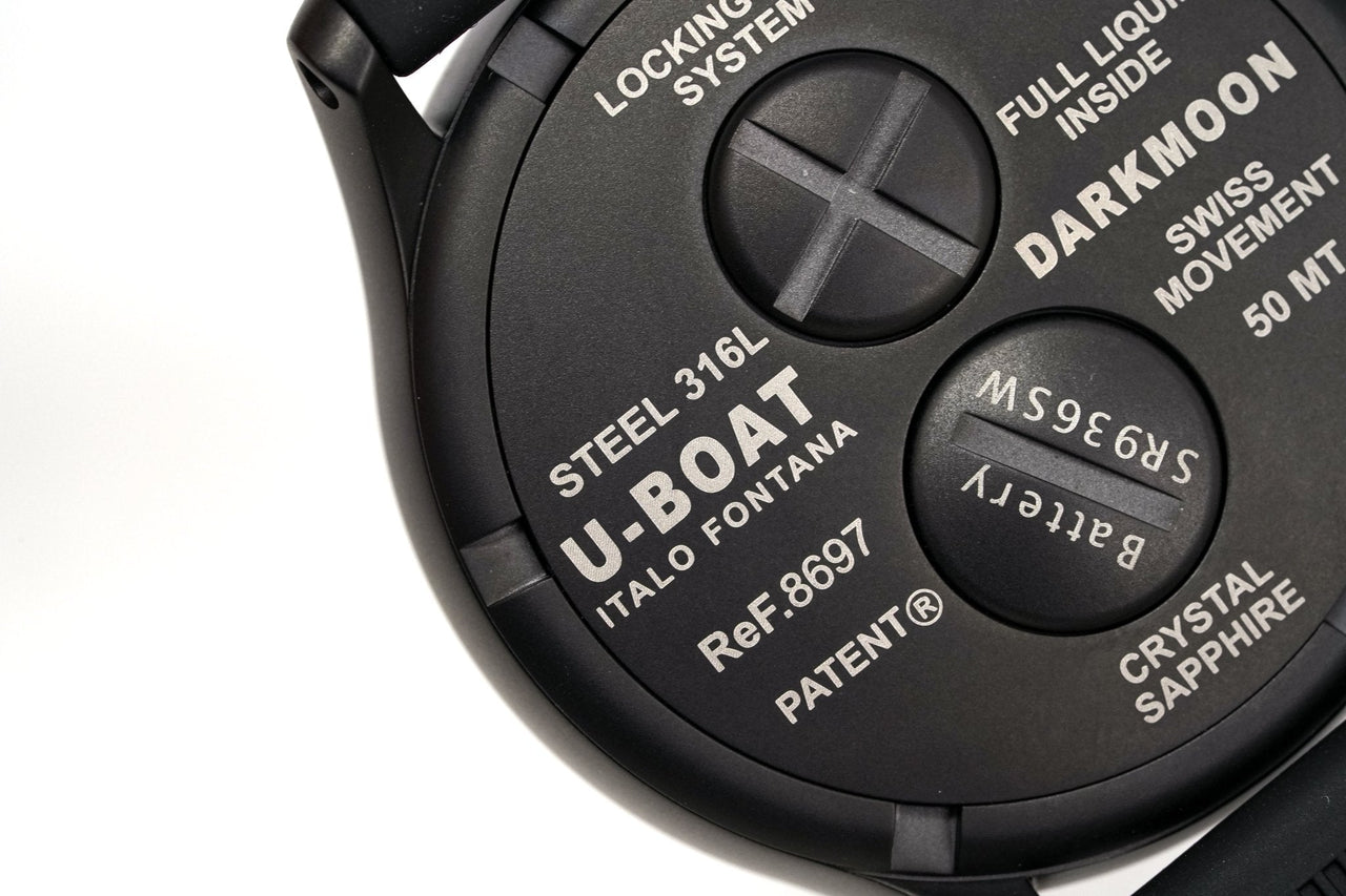 U-Boat Darkmoon 44 Cardinal Red IP Black - 2022 EDITION 8697/B - Watches & Crystals