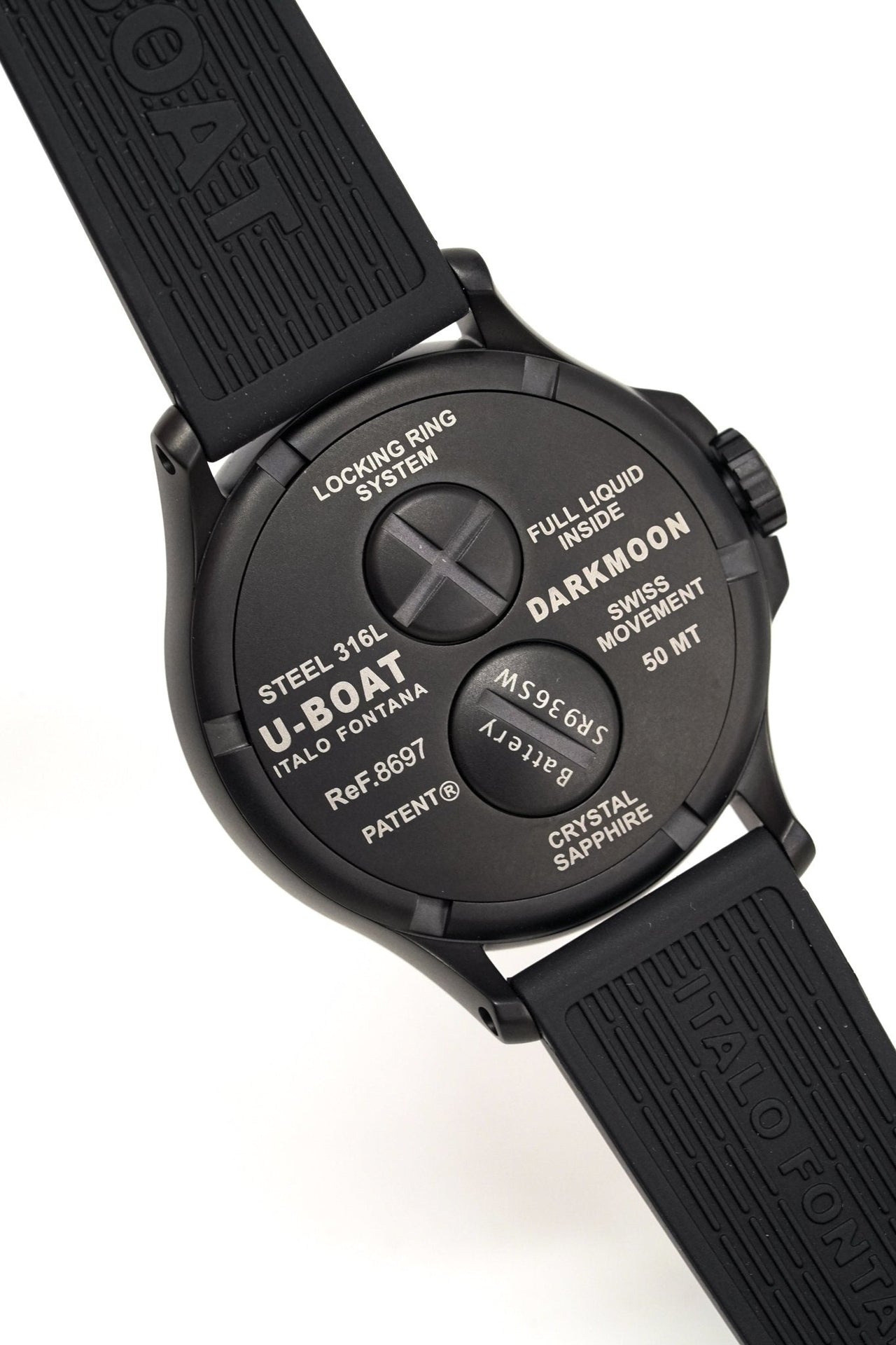 U-Boat Darkmoon 44 Cardinal Red IP Black - 2022 EDITION 8697/B - Watches & Crystals