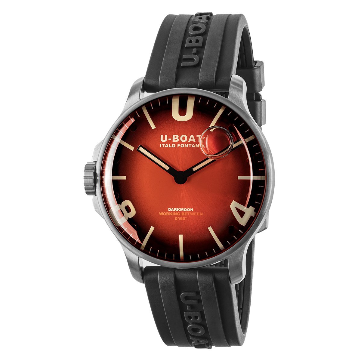U-Boat Darkmoon 44 Cardinal Red Steel - 2021 EDITION - Watches & Crystals