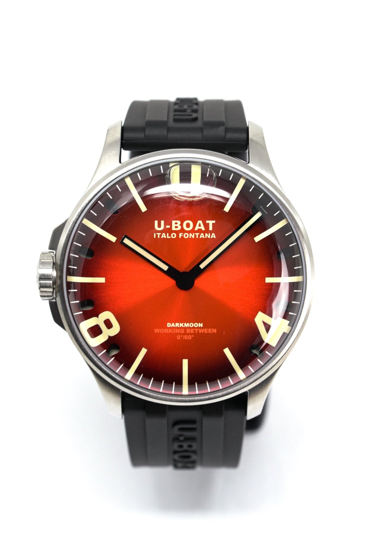 U-Boat Darkmoon 44 Cardinal Red Steel - 2021 EDITION - Watches & Crystals