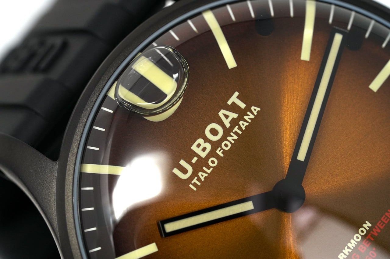 U-Boat Darkmoon 44 Elegant Brown IP Black - 2021 EDITION - Watches & Crystals