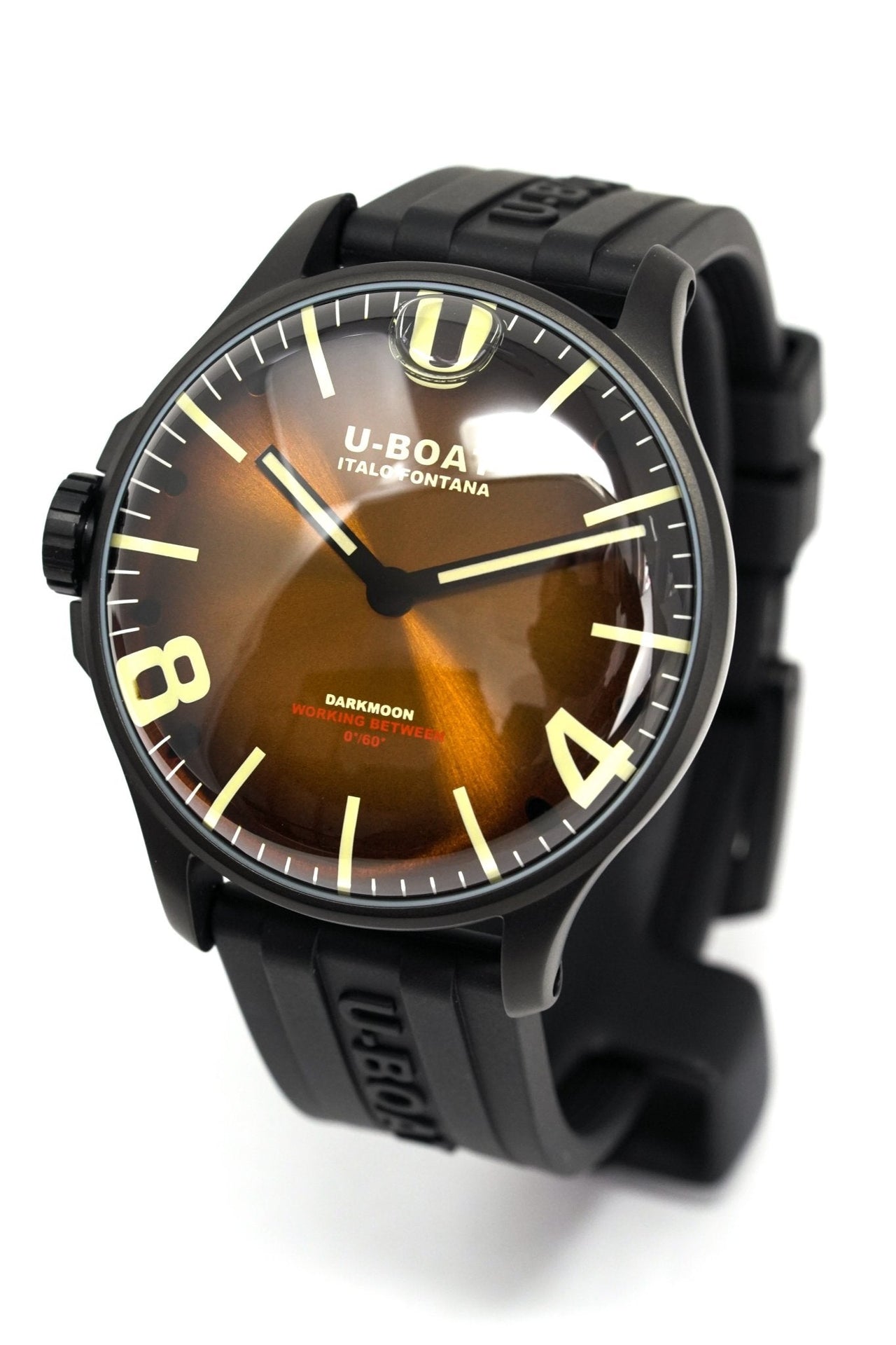U-Boat Darkmoon 44 Elegant Brown IP Black - 2022 EDITION 8699/B - Watches & Crystals