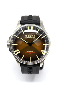 Thumbnail for U-Boat Darkmoon 44 Elegant Brown Steel - 2021 EDITION - Watches & Crystals