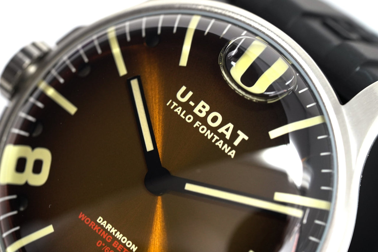 U-Boat Darkmoon 44 Elegant Brown Steel - 2021 EDITION - Watches & Crystals