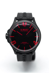 Thumbnail for U-Boat Darkmoon 44 Red Sapphire IP Black - 2021 EDITION 8466/B - Watches & Crystals