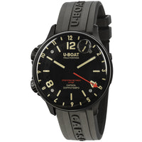 Thumbnail for U-Boat Doppiotempo 45 Black DLC 8770/A - Watches & Crystals