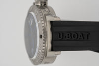Thumbnail for U-Boat Sommerso Diver Blue Silicone Strap - Watches & Crystals