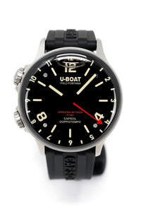Thumbnail for U-Boat Watch Capsoil Doppiotempo 45 Black 8769/A - Watches & Crystals
