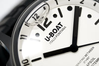 Thumbnail for U-Boat Watch Capsoil Doppiotempo 45 DLC White Rehaut 8889/A - Watches & Crystals