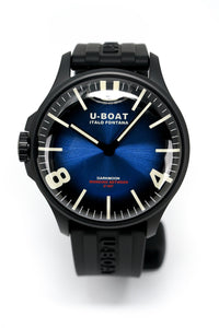 Thumbnail for U-Boat Watch Darkmoon 44 Imperial Blue IP Black - 2022 EDITION 8700/B - Watches & Crystals