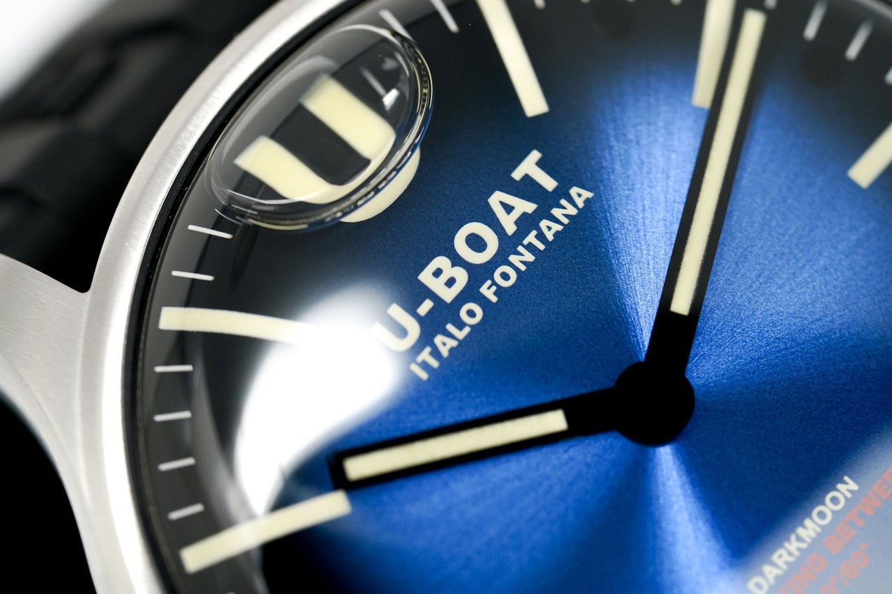 U-Boat Watch Darkmoon 44 Imperial Blue Steel - 2022 EDITION 8704/B - Watches & Crystals