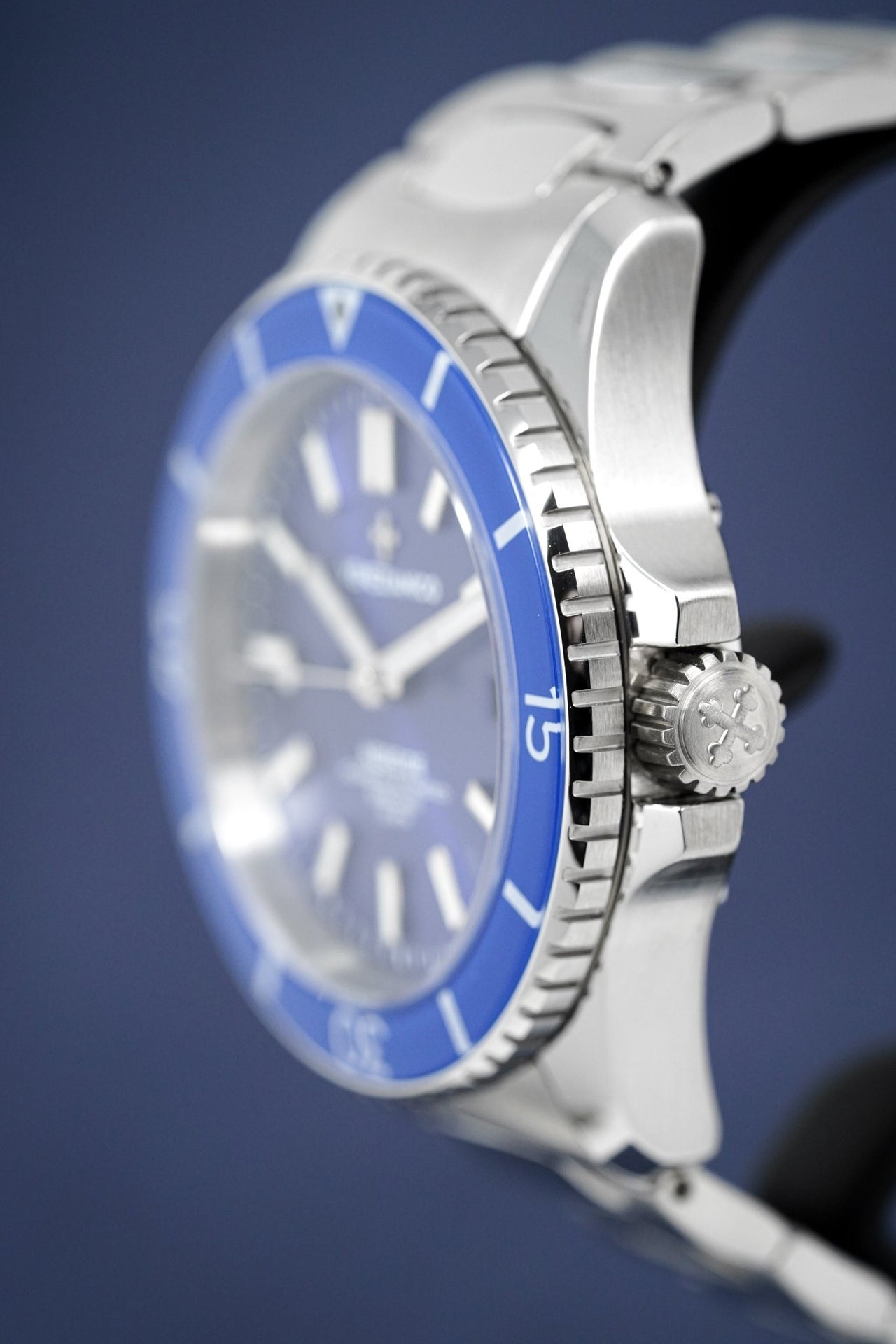 Venezianico Automatic Watch Nereide Canova Bracelet Blue 3321502C - Watches & Crystals