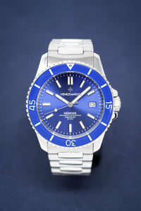 Thumbnail for Venezianico Automatic Watch Nereide Canova Bracelet Blue 3321502C - Watches & Crystals