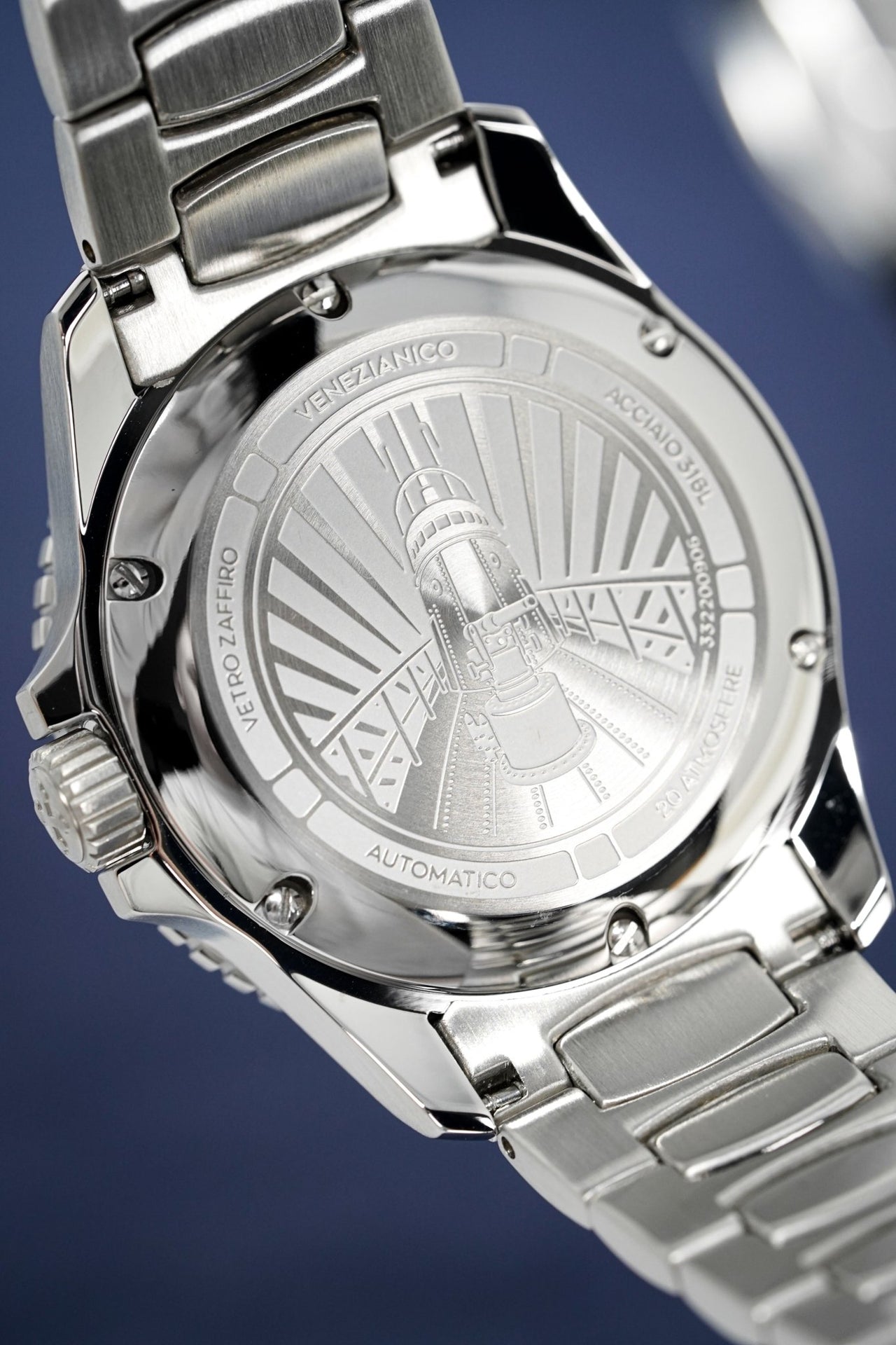 Venezianico Automatic Watch Nereide Canova Bracelet Red 3321503C - Watches & Crystals