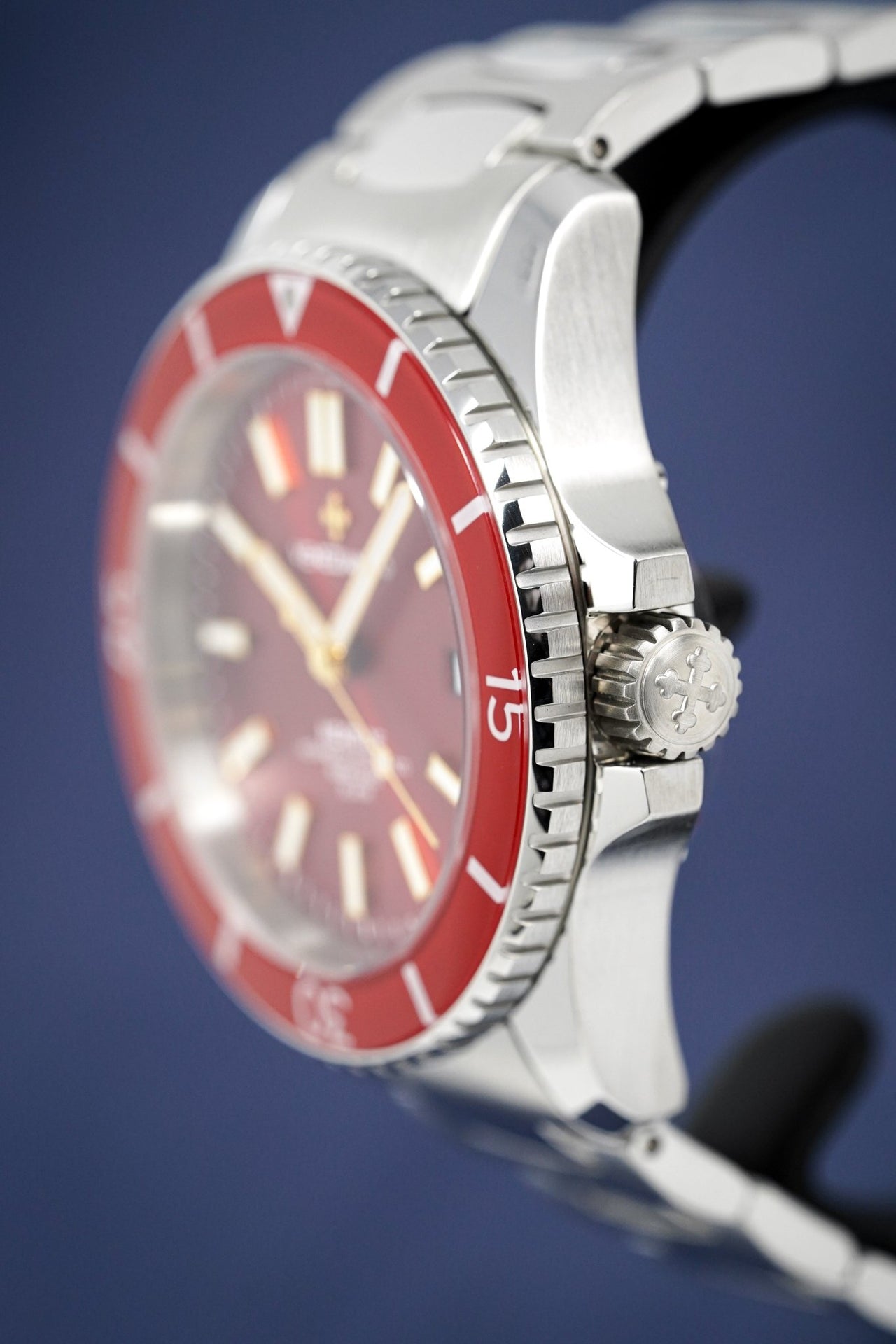 Venezianico Automatic Watch Nereide Canova Bracelet Red 3321503C - Watches & Crystals