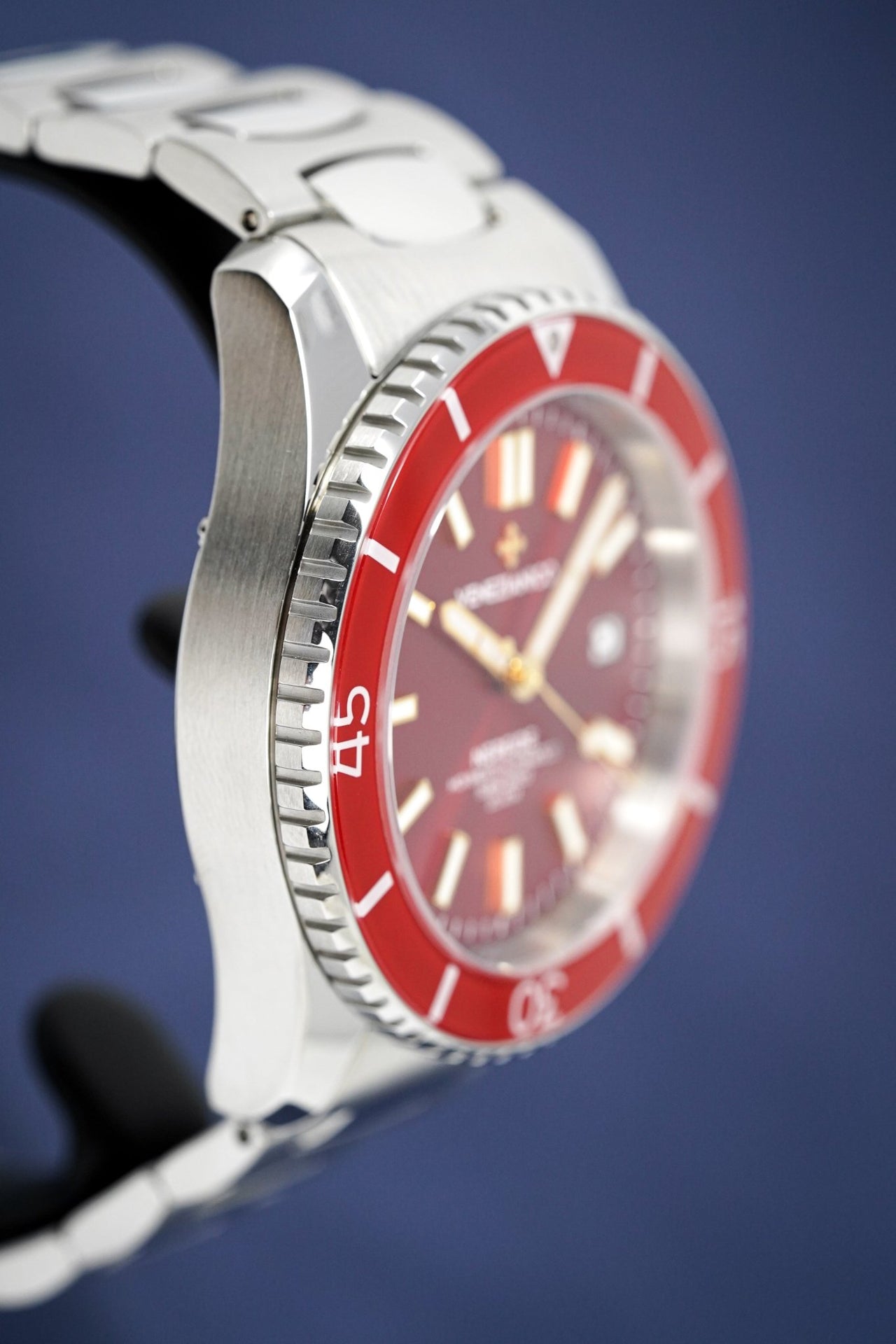 Venezianico Automatic Watch Nereide Canova Bracelet Red 3321503C - Watches & Crystals