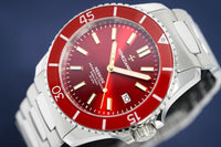 Thumbnail for Venezianico Automatic Watch Nereide Canova Bracelet Red 3321503C - Watches & Crystals