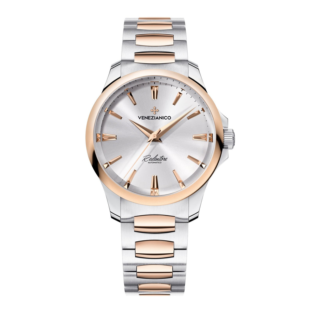 Venezianico Automatic Watch Redentore 36 Rose And Steel 1121506C - Watches & Crystals