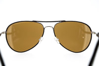 Thumbnail for Veronique Branquinho Sunglasses Brown Leather With Brown Lenses Category 3 VB1C2SUN - Watches & Crystals