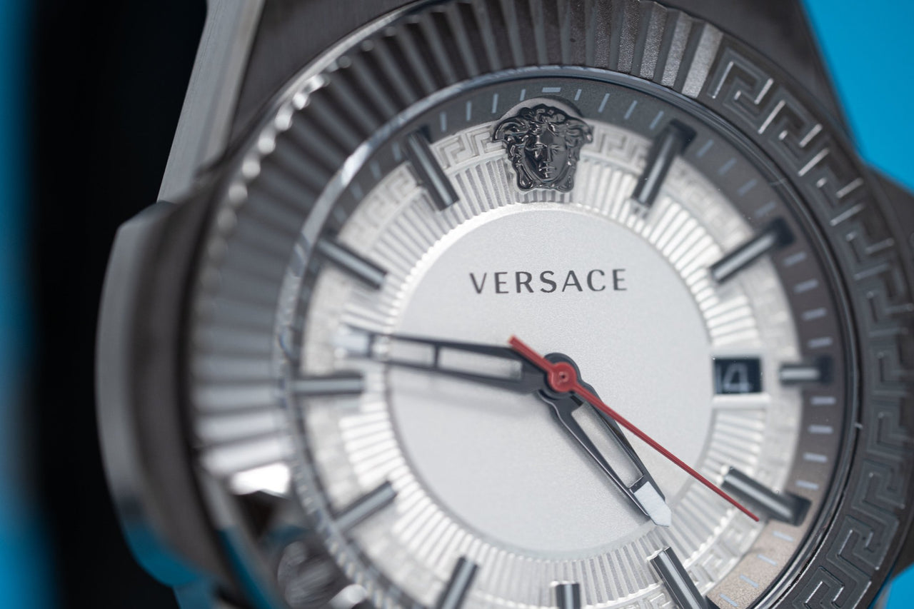 Versace Chain Reaction Date White - Watches & Crystals