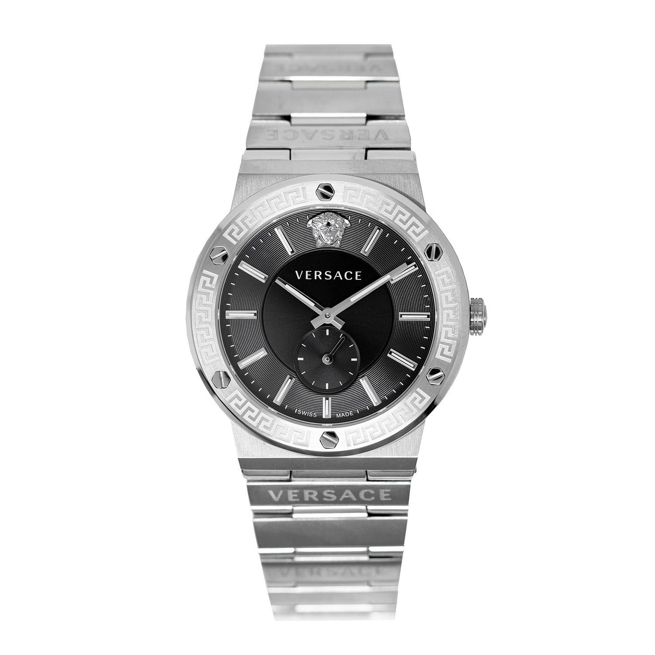 Versace Greca Logo Small Seconds - Watches & Crystals