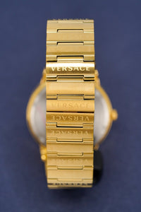 Thumbnail for Versace Greca Logo Small Seconds Gold VEVI00520 - Watches & Crystals