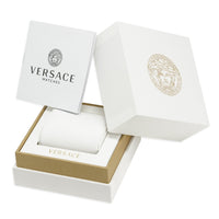 Thumbnail for Versace Greca Logo Small Seconds Two-Tone Green VEVI00420 - Watches & Crystals