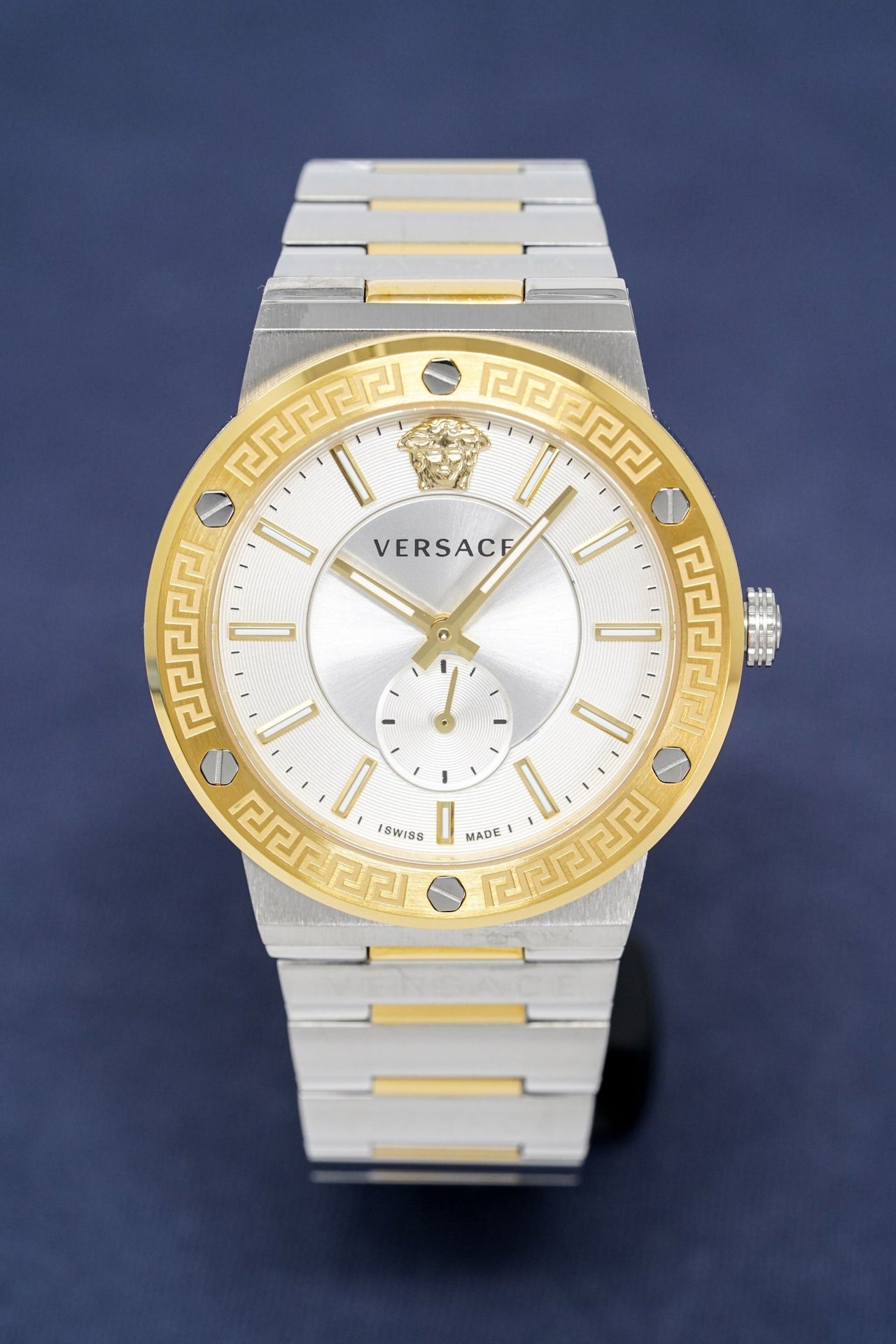 Versace Greca Logo Small Seconds Two-Tone VEVI00320 - Watches & Crystals